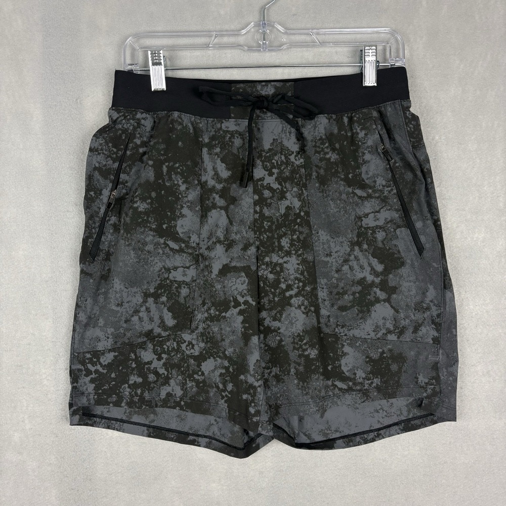 Lululemon License To Train Linerless Shorts Men’s Medium 7” Gray Performance